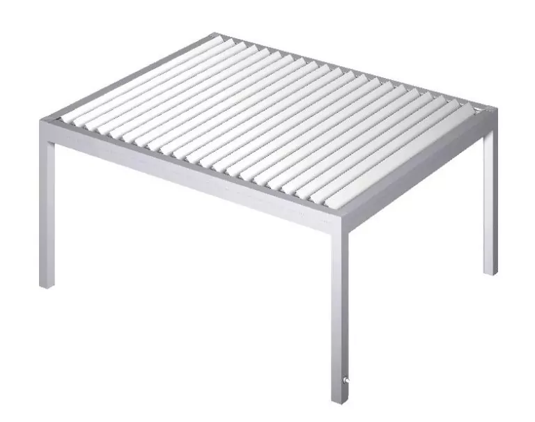 Lamellendach mit Stoffdach Lamellendach